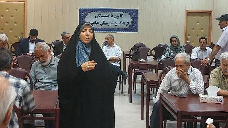 دورهمی بازنشستگان آموزش و پرورش جاجرم در خراسان شمالی